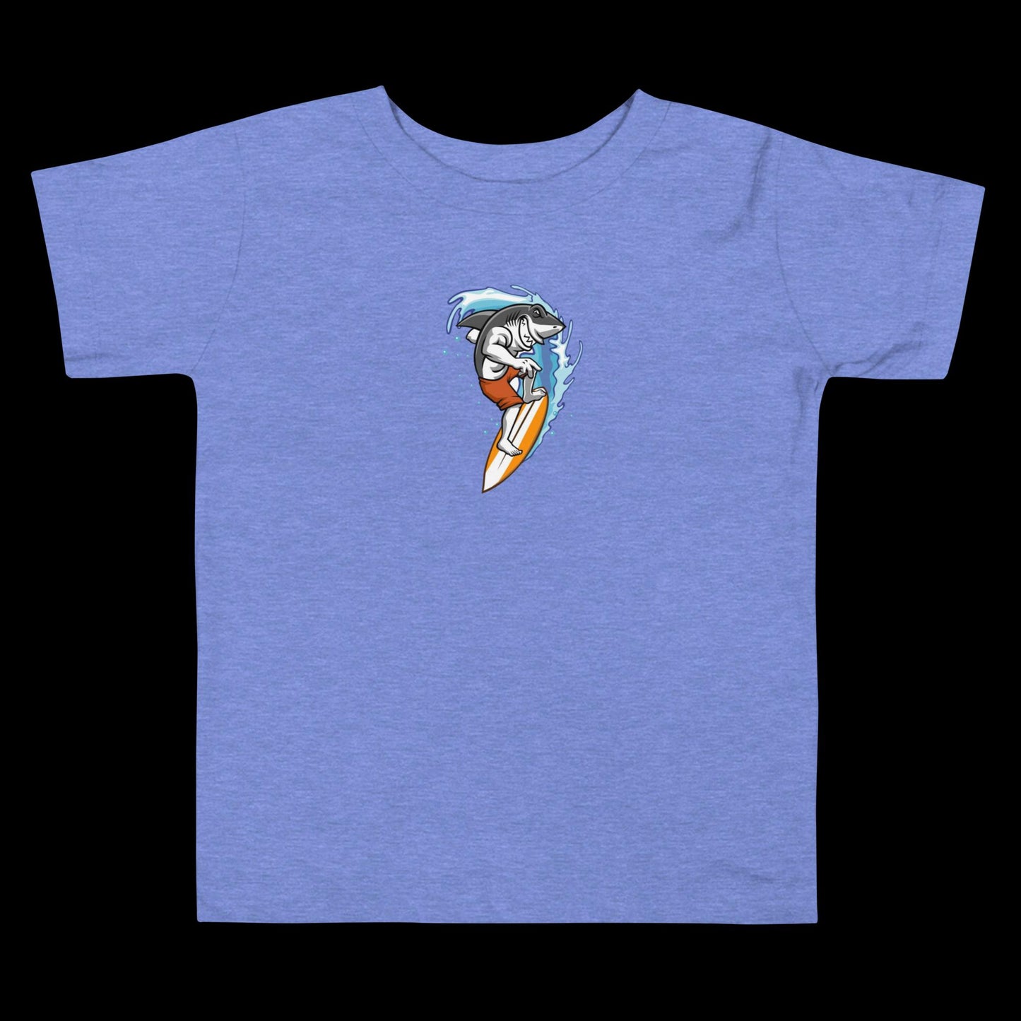 TODDLER SHORT SLEEVE SURFING SHARK