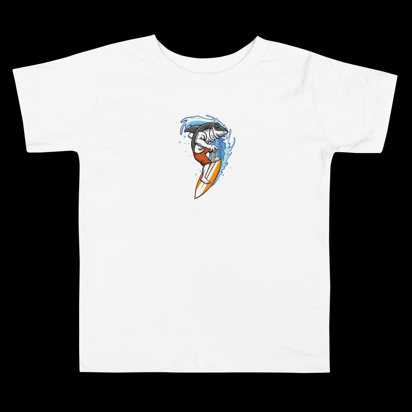 TODDLER SHORT SLEEVE SURFING SHARK