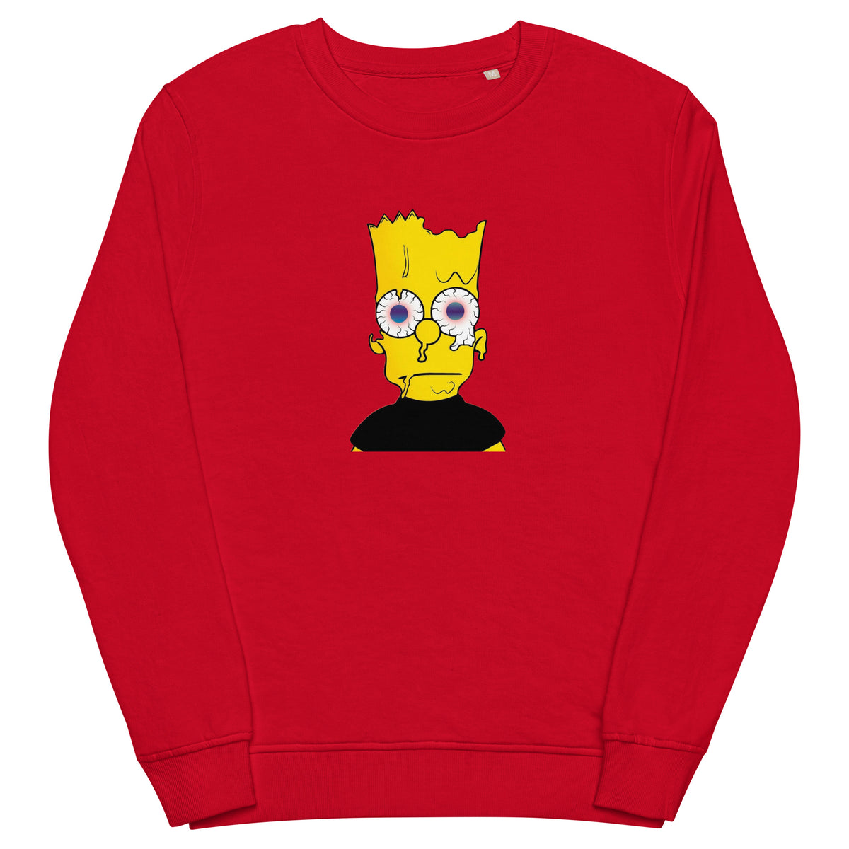 unisex-organic-sweatshirt-red- 
