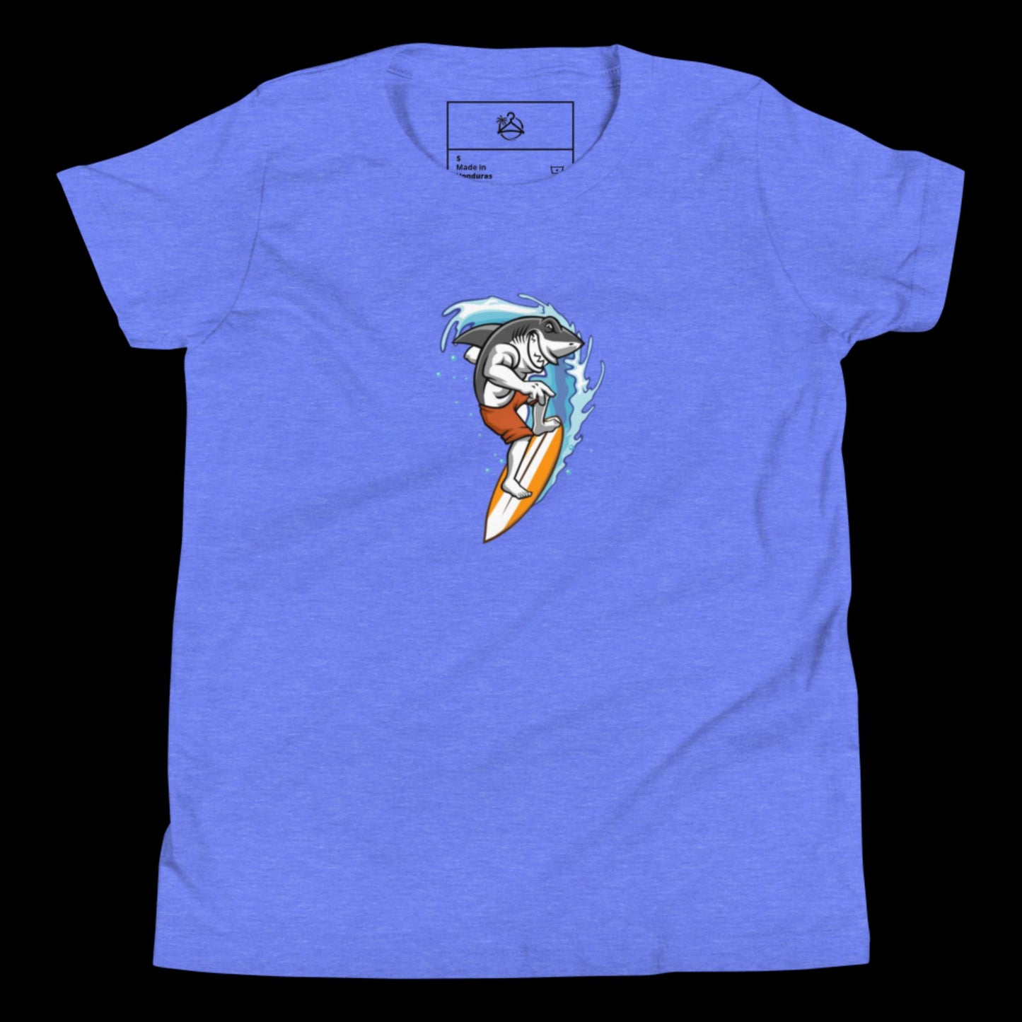 YOUTH SHORT SLEEVE SURFING SHARK