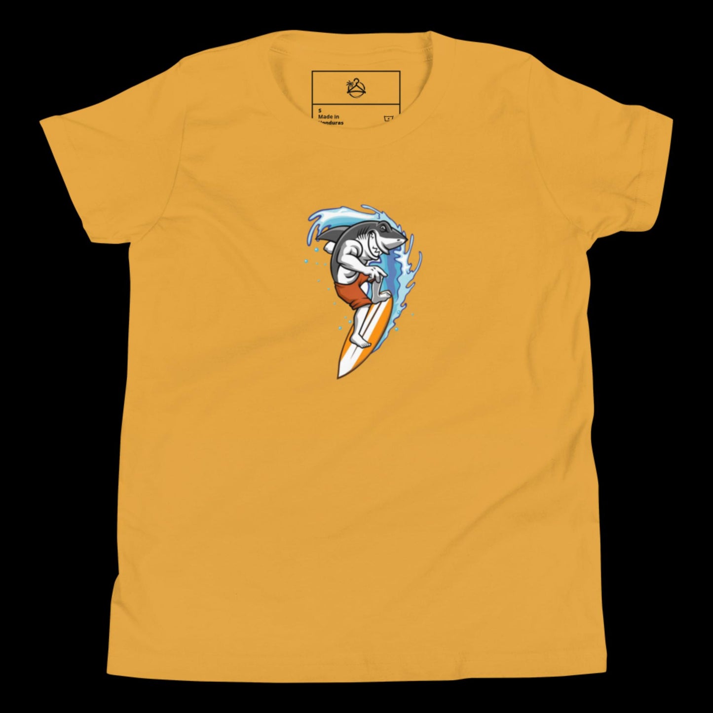 YOUTH SHORT SLEEVE SURFING SHARK